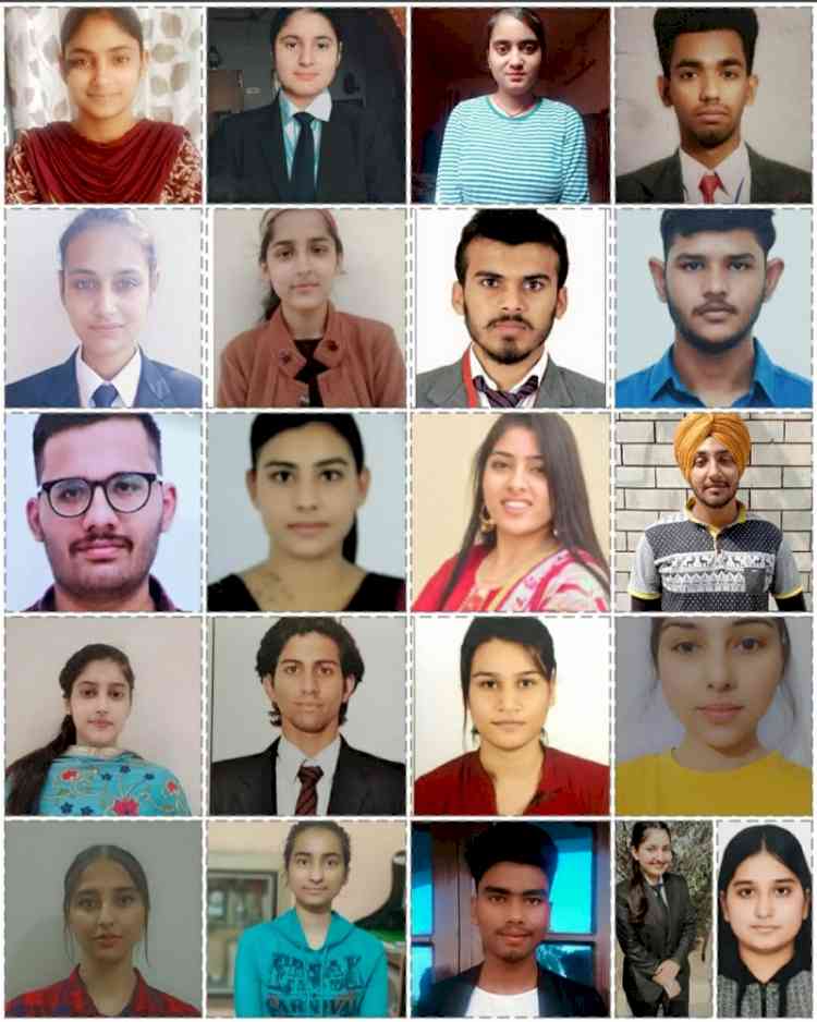 Students performed excellent in University Exams