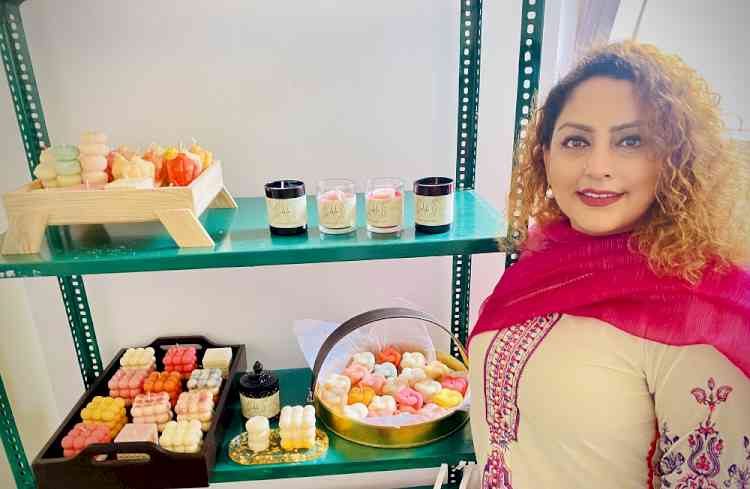 Chandigarh’s Tasveer, creator of gazelle candles, turns her hobby into a business