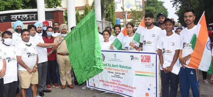 Fit India Freedom Run 2.0 organised at Lyallpur Khalsa College