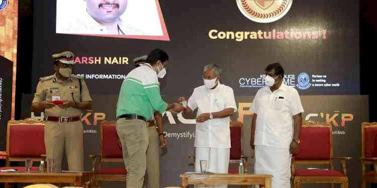 UST Information Security Head Adarsh Nair awarded Excellence Medal by Kerala Chief Minister