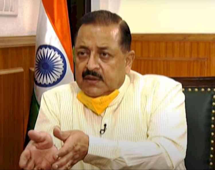 Jitendra Singh reviews progress of projects in J&K