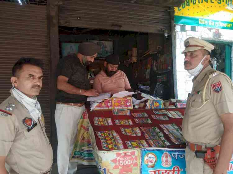 Special team of Punjab State Lotteries conducts raid in Ludhiana