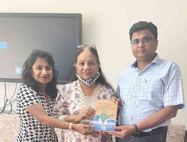 PU Library gets books on Sanskrit Prose