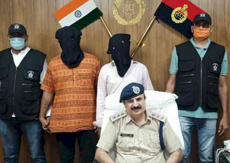 Two criminals wanted in murder case held by Gurugram police