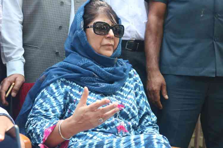 My statement on Taliban deliberately distorted: Mehbooba
