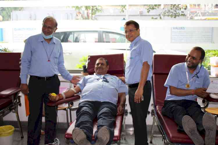 JBM Group organises its 3rd Blood Donation Camp for Thalassaemic Children 