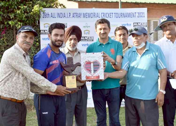 Nehal Wadhera misses on a ton against CSCS in JP Atray Memorial cricket tournament for Trident Cup