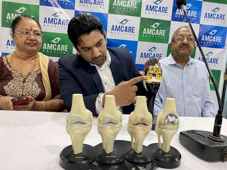 Knee joints care program launched at Amcare Hospital, Zirakpur