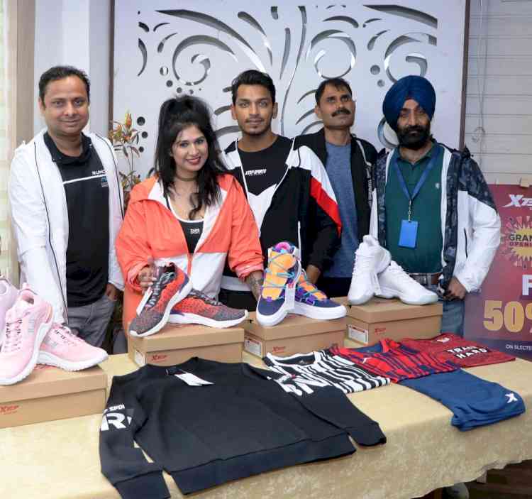 Global Sports fashion brand 'Xtep' unveils its maiden store in tricity