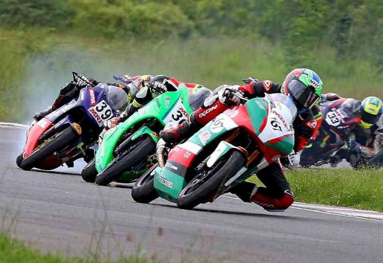 Third win for Rajini, Jagan in National Motorcycle Championship