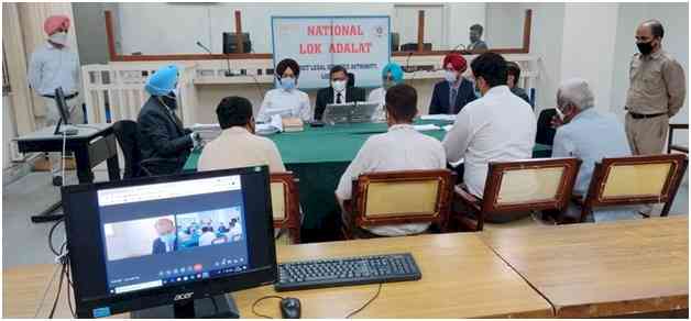 16968 Cases disposed off on spot during National Lok Adalat