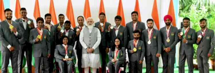 Your achievements will encourage budding athletes: PM Modi to Paralympians