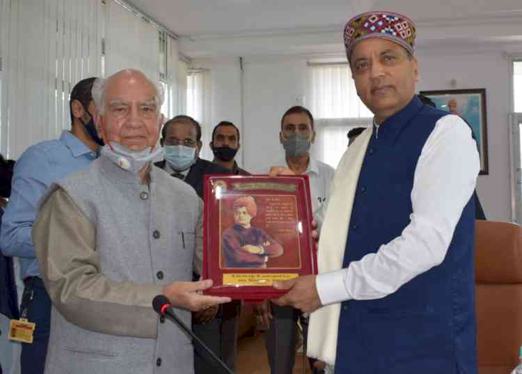 Jai Ram Thakur appreciates services offered by VMRT