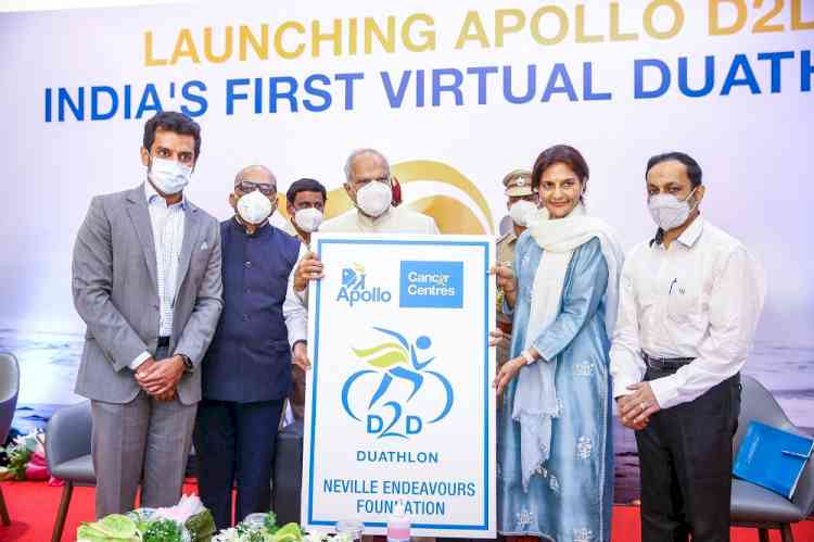 Apollo Cancer Centres launches India’s First Virtual Duathlon