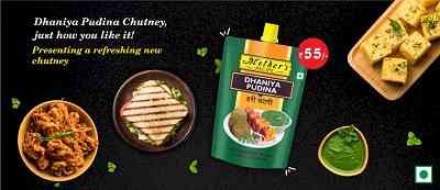 Mother’s Recipe Strengthens its Chutney portfolio with the launch of its latest Dhaniya Pudina Chutney