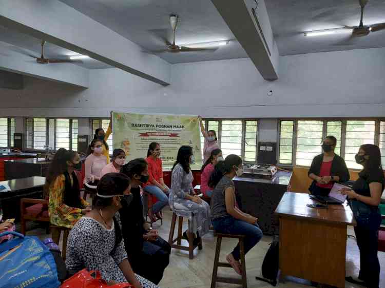 Awareness Generation Session on Anemia at Home Science College