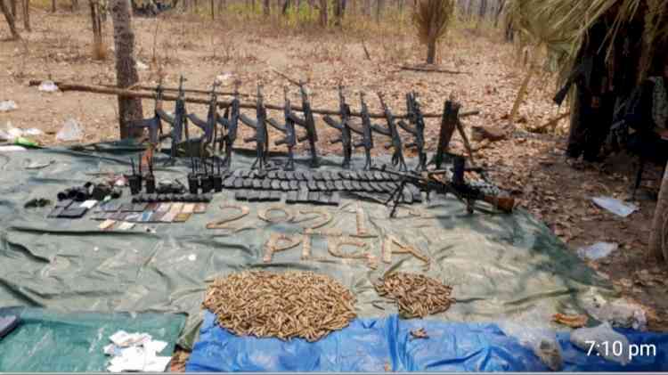 Odisha police seize arm, ammunition from Maoist camp