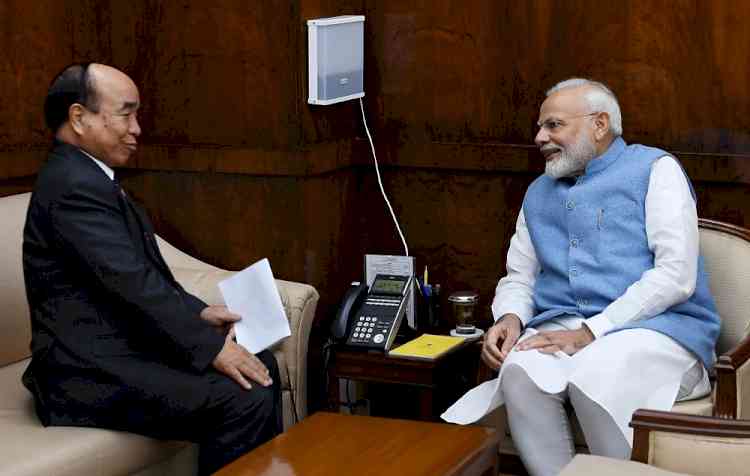 Mizoram CM urges PM to provide humanitarian aid to Myanmar refugees