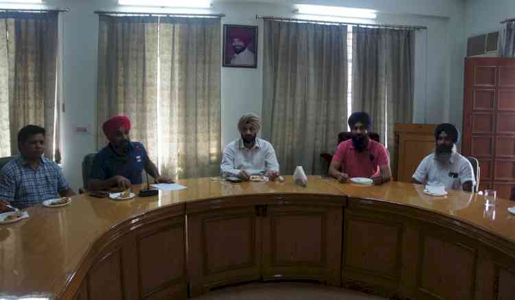 Meeting of organizing committee regarding preparations for first Bhangra World Cup 