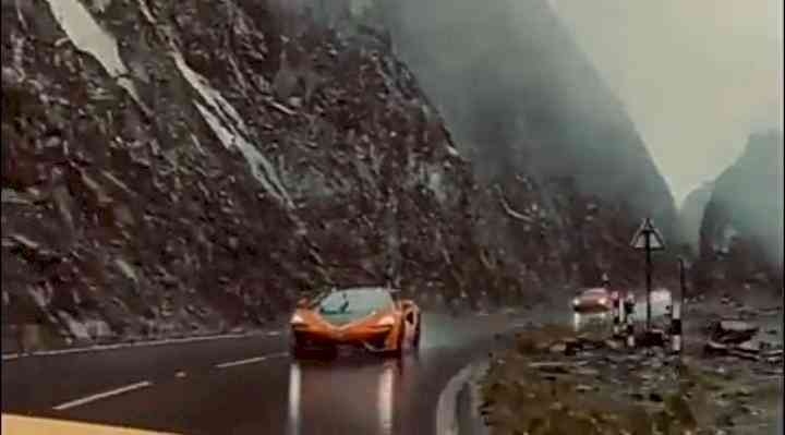 Supercars speed past Arunachal highway, CM thrilled