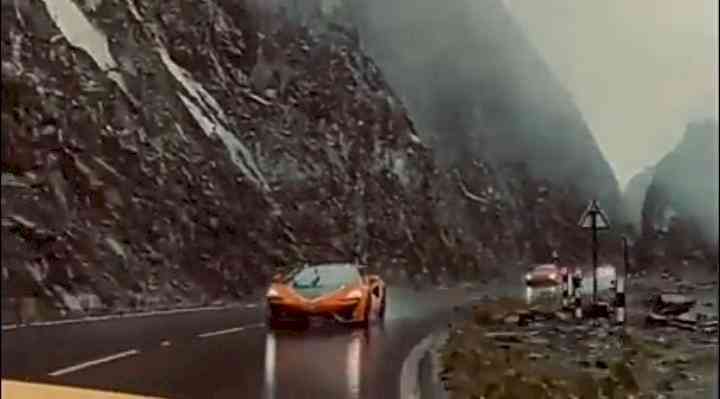 Supercars speed past Arunachal highway, CM thrilled