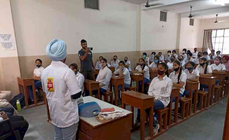 108 Ambulance organizes First Responder Program in Amritsar
