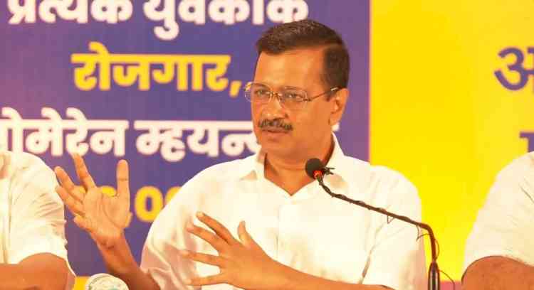 Kejriwal vows allowances for unemployed, 80% pvt job quota for Goans
