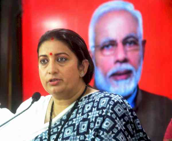 People of J&K have great faith in PM Modi: Smriti Irani