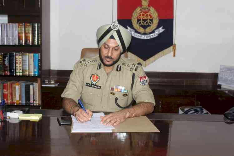 New Commissioner of Police Gurpreet Singh Bhullar assumes charge of office