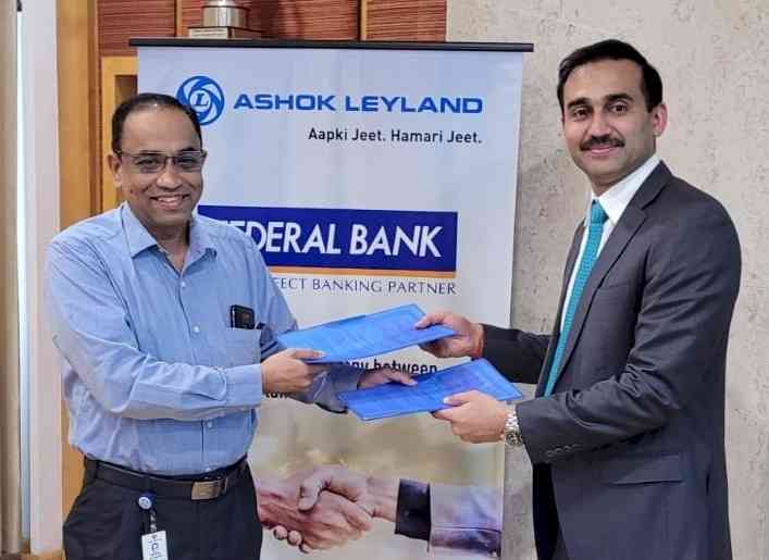 Federal Bank partners with Ashok Leyland