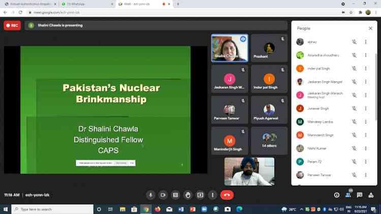 Special Lecture on “Pakistan’s Nuclear Brinkmanship” at DDNSS, PU