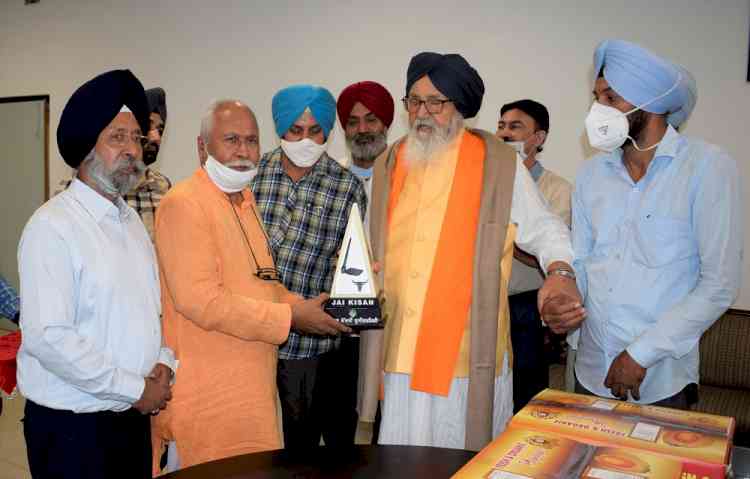 Former Punjab CM Badal visits Central University of Punjab