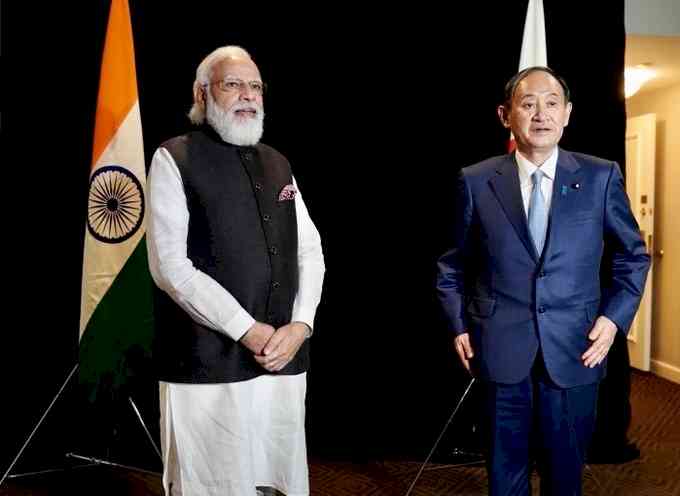 Modi, Suga agree to promote defence, security cooperation