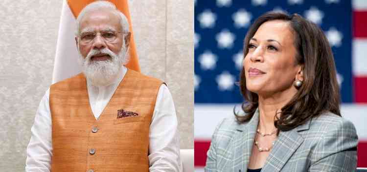 Kamala Harris appreciates India's vaccination efforts