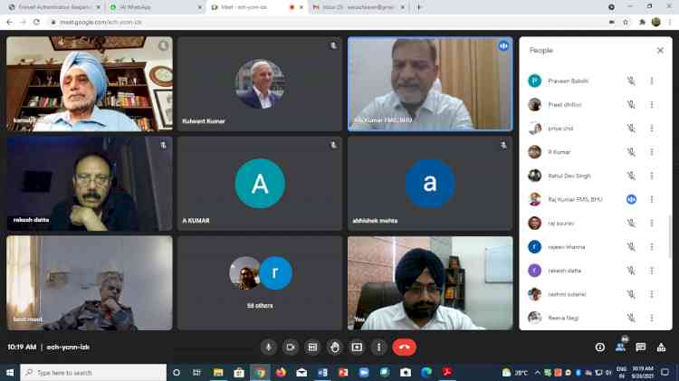 DDNSS organized webinar on India’s National Security Futures