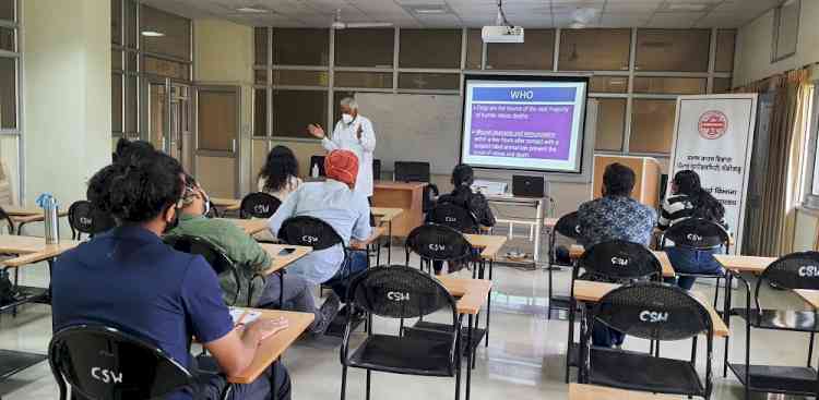 First aid training programme