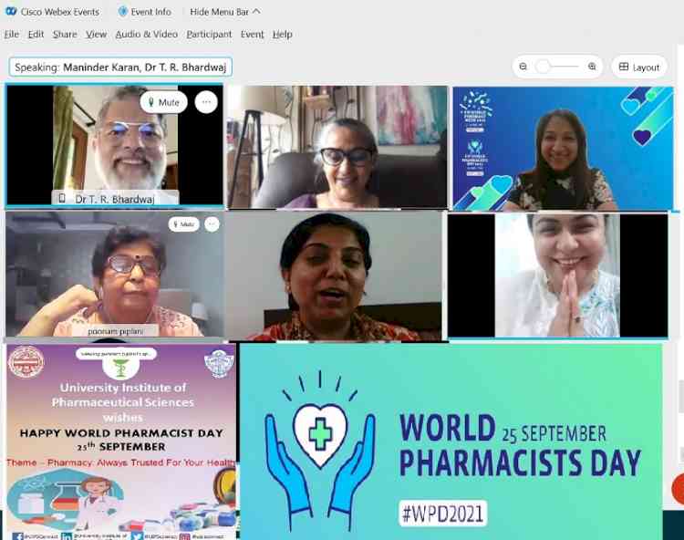 UIPS organised International Webinar on occasion of World Pharmacist Day