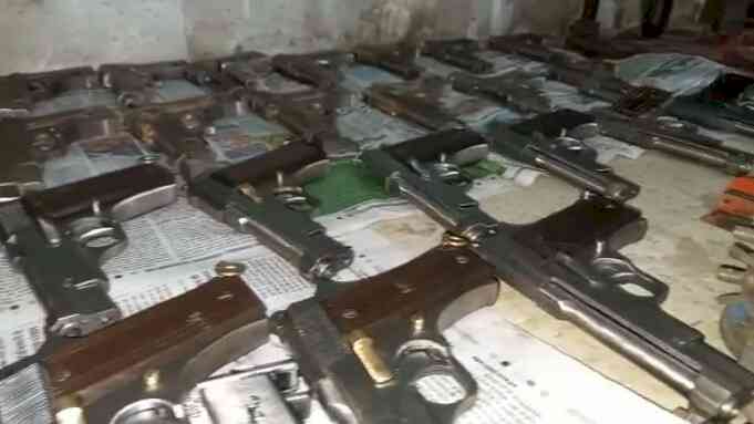 Huge cache of weapons seized under 'Operation Disarm' by TN Police
