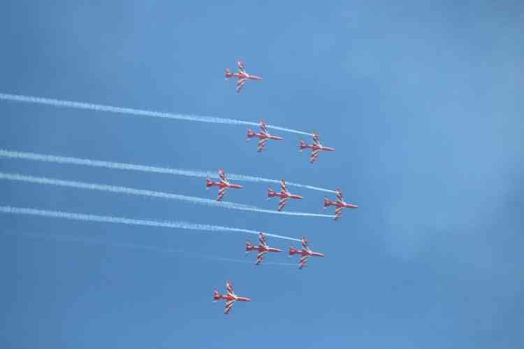 'Give wings to your dreams', IAF air show in Srinagar on Sunday