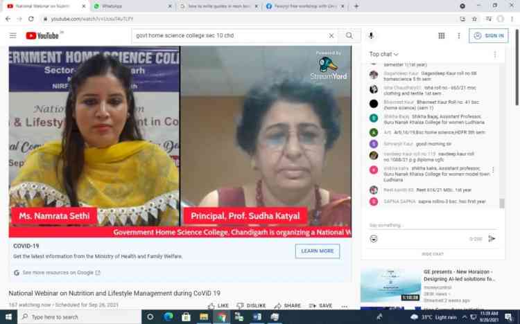 GHSC organizes National Webinar on “Nutrition and Lifestyle Management during Covid-19”