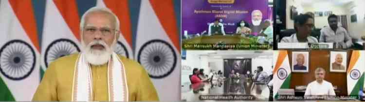 Modi launches Ayushman Bharat Digital Mission