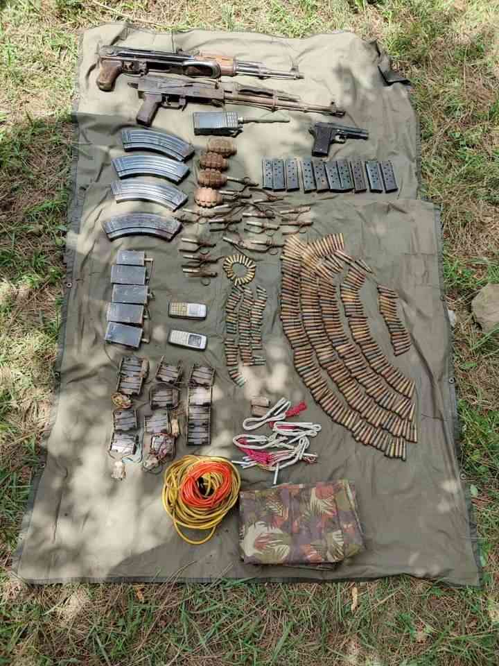 Cache of arms, ammunition, fake currency recovered by BSF in Akhnoor  
