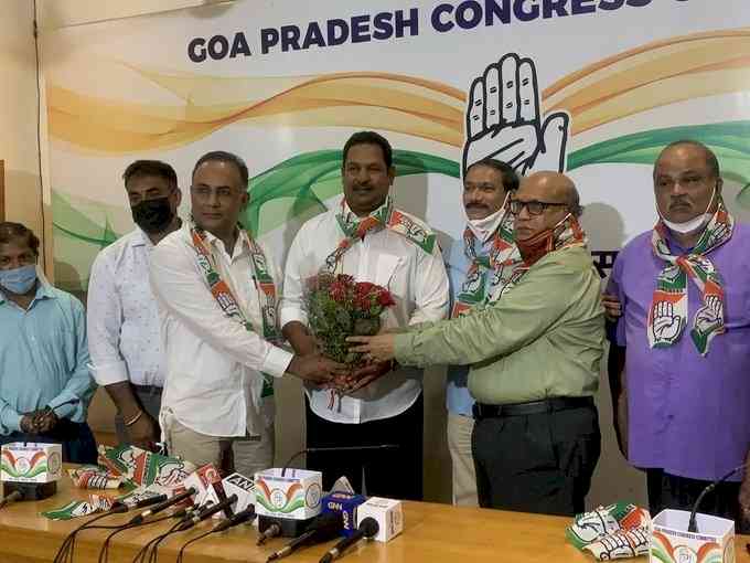 Day after Faleiro's exit, Goa Congress recruits ex Minister