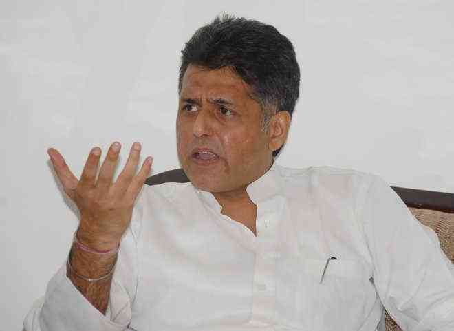 Extremely unfortunate: Manish Tewari on Punjab political mess