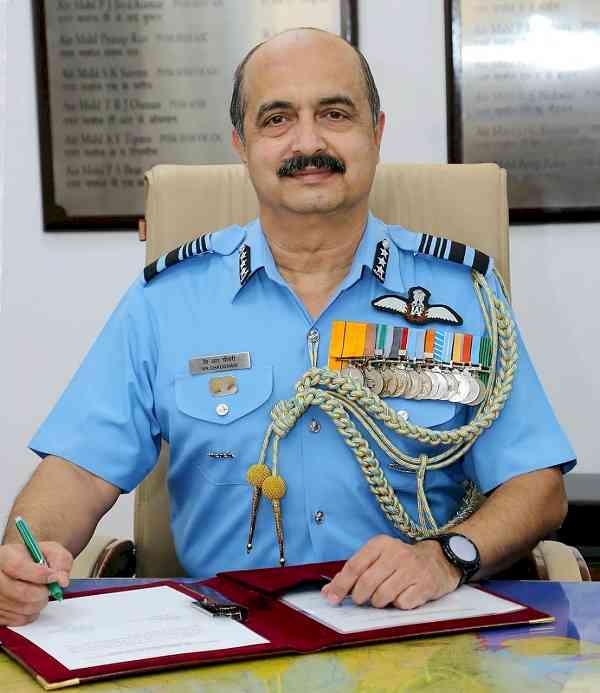 Air Chief Marshal Chaudhari takes charge as new IAF chief
