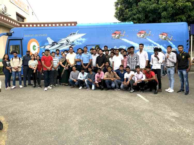 IAF conducted pre-placement talk and IPEV Road Drive at DAVIET