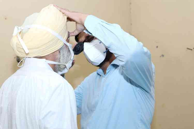 CT University holds eye screening and surgery camp in Moga