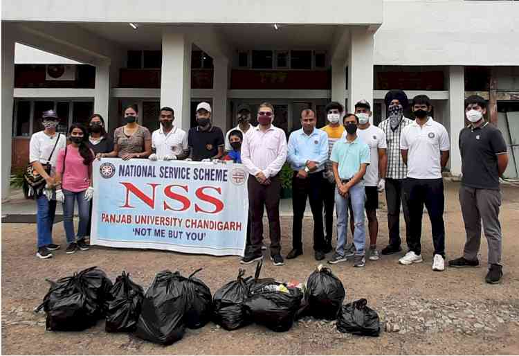 Gandhi Jayanti Celebrated through Cleanliness Drive at UIET, PU