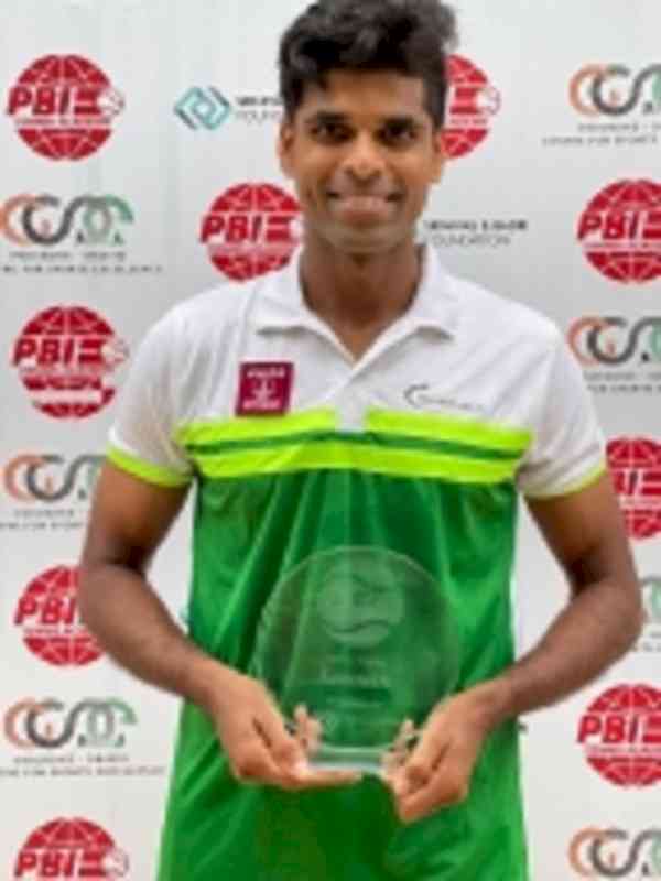 Vishnu back to winnings ways with AITA Men's event title