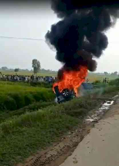 Six killed in violence at farmers' protest in UP's Lakhimpur-Kheri